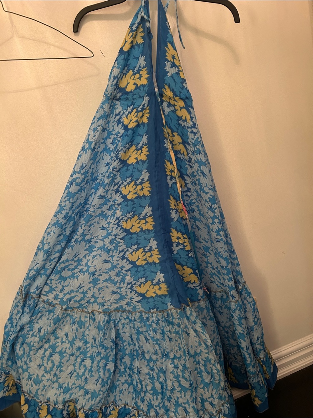 Blue Bohemian Maxi Dress - Picture 3 of 3